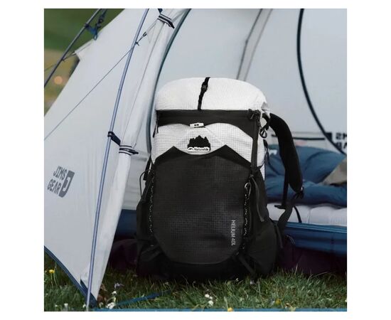 Рюкзак туристичний Naturehike Helium CNK2450XB016, 40 л, білий, L (6927595796979), зображення 8