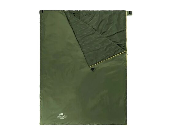 Спальный мешок Naturehike LW180 Mini NH21MSD04, правий, XL, темно-зелений (6975641884378), изображение 3