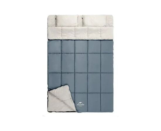 Спальний мішок Naturehike двомісний NH21MSD05, блакитний (6927595782521)