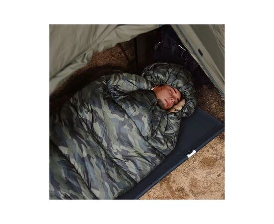 Спальный мешок Naturehike з капюшоном M320 CNK2350WS023, зелений камуфляж, правий (6975641889205), изображение 6