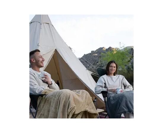 Спальний мішок Naturehike з підігрівом BE400 CNK2300SD021, правий, бежевий (6976507667326), зображення 2