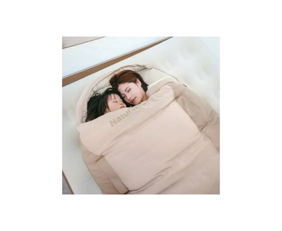 Спальний мішок Naturehike овальний PS200 CNK2350WS026, бежевий (6976507664226), зображення 5