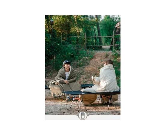 Спальний мішок Naturehike з капюшоном LD350 CNK2300SD016, темно-зелений (6976023921810), зображення 3