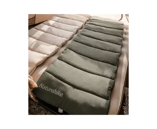 Спальний мішок Naturehike з капюшоном LD350 CNK2300SD016, темно-зелений (6976023921810), зображення 5