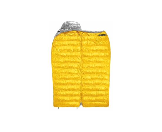 Спальный мешок Naturehike з натуральним пухом CW700 CNK2450WS048, M, жовто-сірий (6927595788127), изображение 2