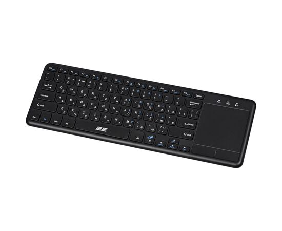 Клавиатура 2E KT100 Touch Wireless UA Black (2E-KT100WB_UA), изображение 4