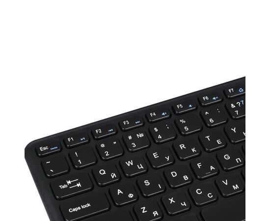 Клавиатура 2E KT100 Touch Wireless UA Black (2E-KT100WB_UA), изображение 6