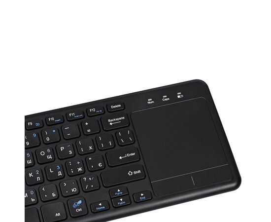Клавиатура 2E KT100 Touch Wireless UA Black (2E-KT100WB_UA), изображение 8