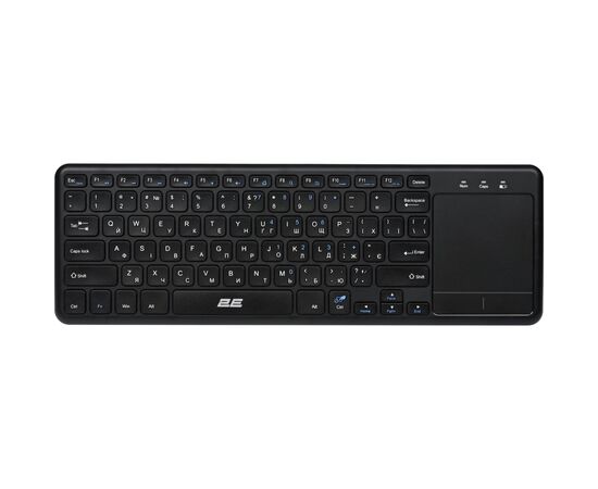 Клавиатура 2E KT100 Touch Wireless UA Black (2E-KT100WB_UA)