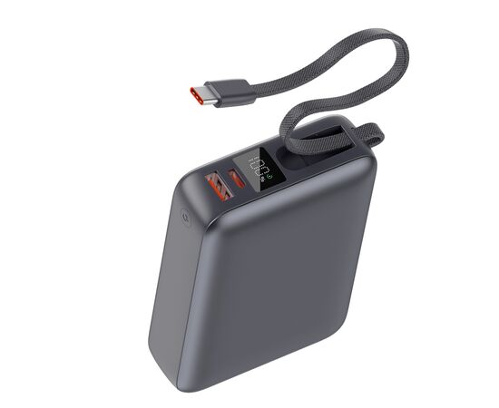 Батарея універсальна Vinga 20000 mAh 45W Display Cable (VPBB2045C), зображення 3