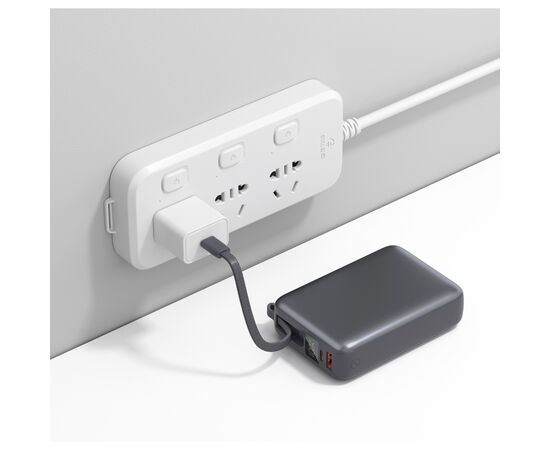 Батарея універсальна Vinga 20000 mAh 45W Display Cable (VPBB2045C), зображення 4