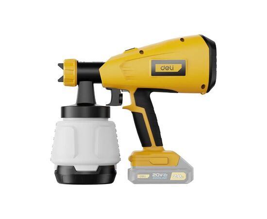 Фарбопульт Deli 20В, Φ1,8 / 2,6 мм (без АКБ та ЗП) (EDC890Z), зображення 3