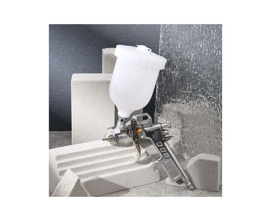 Краскопульт Deli 500, 2.5мм, 400мл. (EDL-QPQ-990G), изображение 3