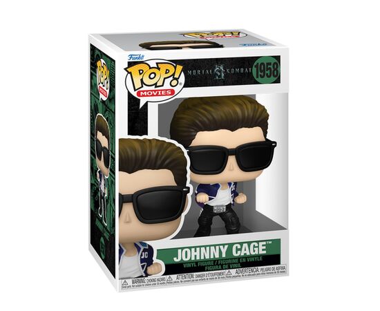 Фигурка Funko Pop серии Mortal Kombat II - Джонни Кейдж (87073), изображение 2