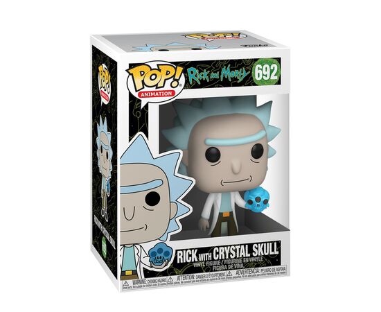 Фигурка Funko Pop серии Рик и Морти - Рик с хрустальным черепом (45438), изображение 2