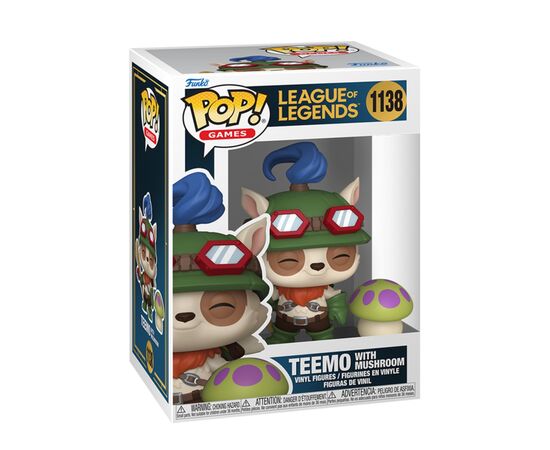 Фигурка Funko Pop серии Лига Легенд - Тимо с ядовитой ловушкой (86113), изображение 2