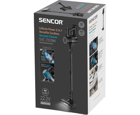 Пылесос Sencor SVC7221BK, изображение 21