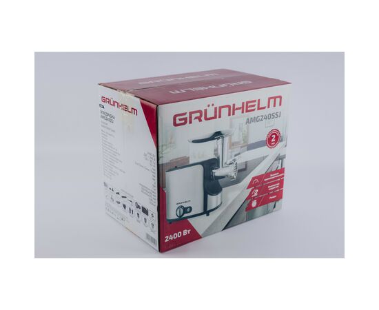 Мясорубка Grunhelm AMG240SSJ, изображение 12