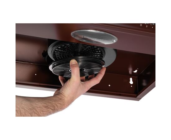 Вытяжка кухонная Pyramida UX 60 (380) B BR, изображение 3