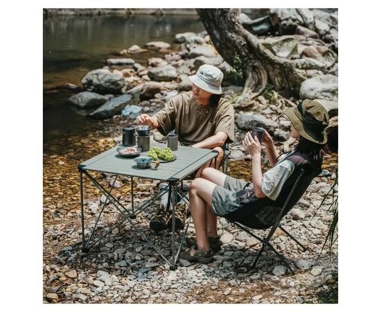 Туристический стол Naturehike CNK2450JJ013, M, алюміній, сірий (6976507663267), изображение 8