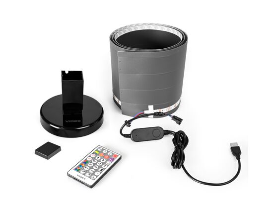 Торшер Videx LED підлогова TF20 RGB 10W Black (VL-TF20B-RGB), изображение 6