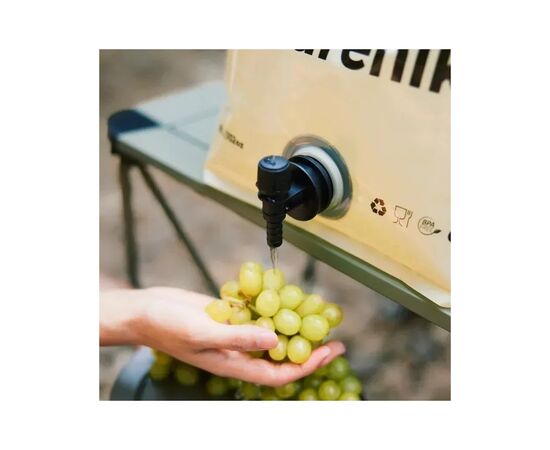 Відро складне Naturehike CNK2450CF027 для води 10 л, жовте (6927595798355), зображення 4