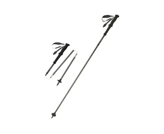 Трекінгові палиці Naturehike CNK2450DS017, 130 см, чорна (6927595789483)