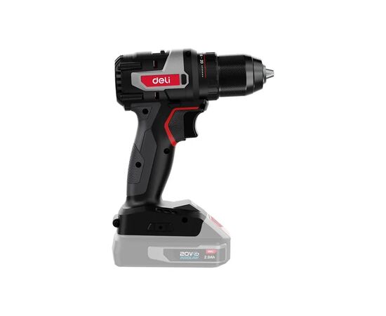 Шуруповерт Deli 20V, 50Nm, 10 мм (без АКБ и ЗУ) (EDE-DZ20-1)