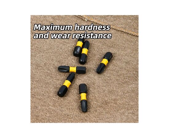 Набір біт Deli PH3 x 25 мм, 2шт (EDL251003Z), зображення 4