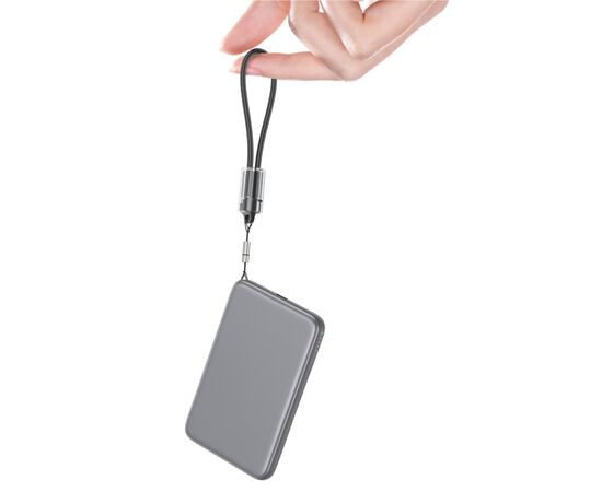 Батарея універсальна Vinga 5000 mAh 20W/15W Wireless (VPBB520WL), зображення 4