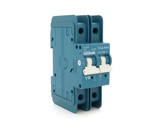 Автоматичний вимикач YRO YRL7-63DC/600 2P 32A