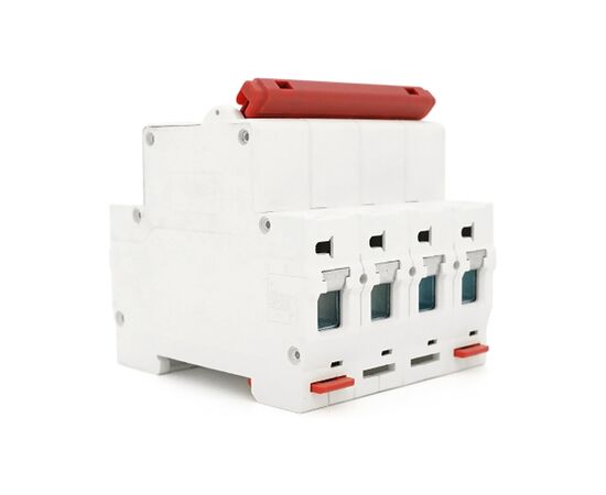 Автоматический выключатель ZUOYI Z7-63Z 4P C25 DC1000V, изображение 2