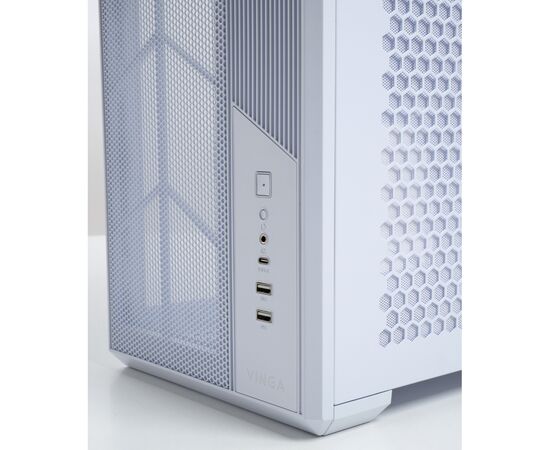 Корпус для ПК Vinga Eclipse White, зображення 9