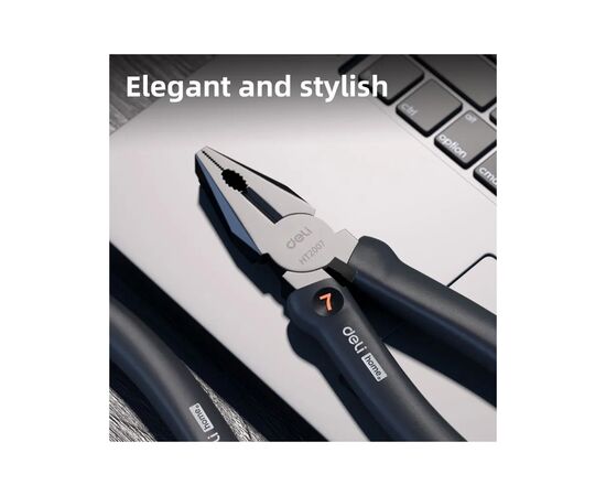 Плоскогубцы Deli Home Series 180 мм (EHT2007), изображение 3