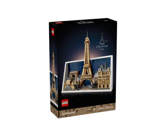 Конструктор LEGO Architecture Париж – город любви (21064)