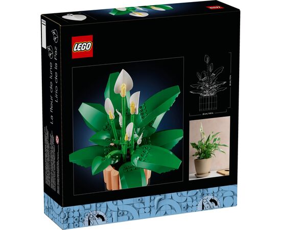 Конструктор LEGO Botanicals Спатифиллум (11504), изображение 7