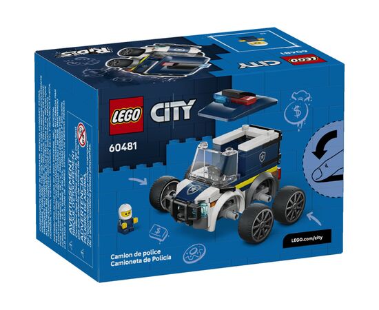 Конструктор LEGO City Автомобили — Полицейский грузовик (60481), изображение 6