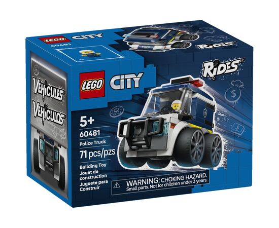 Конструктор LEGO City Автомобили — Полицейский грузовик (60481)