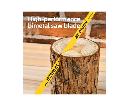 Ножовка Deli по металлу #12 (EDL353012), изображение 4