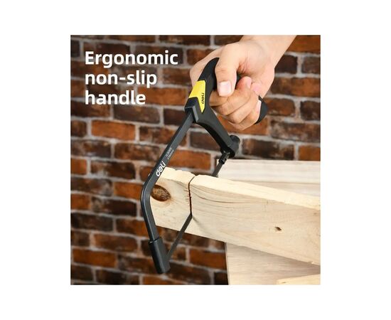 Ножовка Deli по металлу #6 (EDL353106), изображение 2