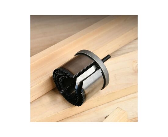 Коронка Deli по дереву 26\32\38\45\50\56\63 мм x 50 мм (EDH-MKK007-ED2), изображение 4