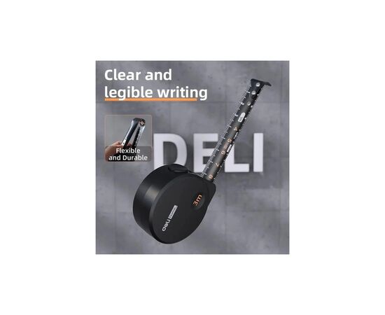 Рулетка Deli Home Series 3 м x 16 мм (EHT8316), изображение 4