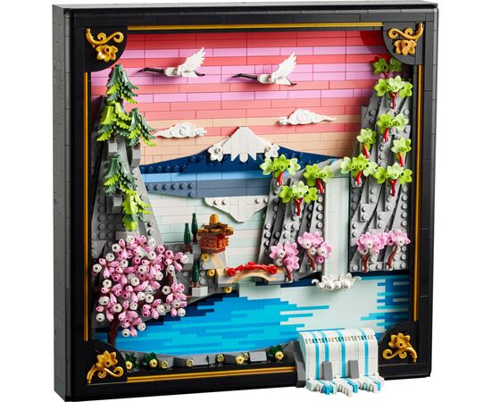 Конструктор LEGO ART Японский пейзаж с цветом сакуры (31218), изображение 2