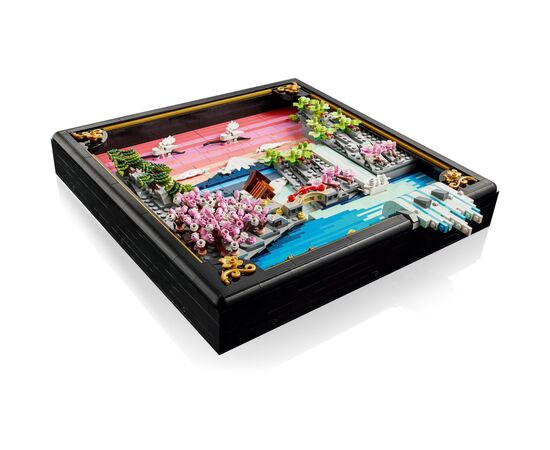 Конструктор LEGO ART Японский пейзаж с цветом сакуры (31218), изображение 4