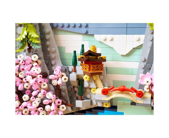 Конструктор LEGO ART Японский пейзаж с цветом сакуры (31218), изображение 6