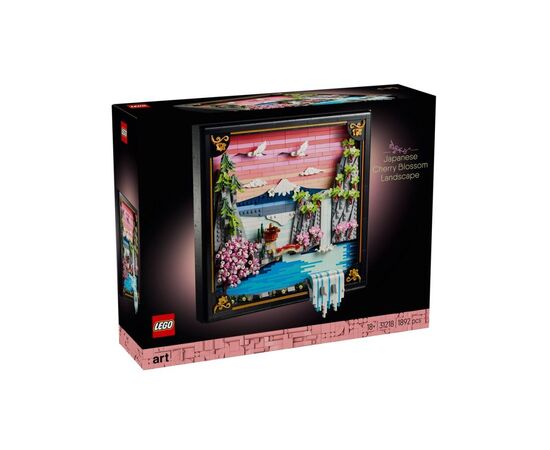 Конструктор LEGO ART Японский пейзаж с цветом сакуры (31218)