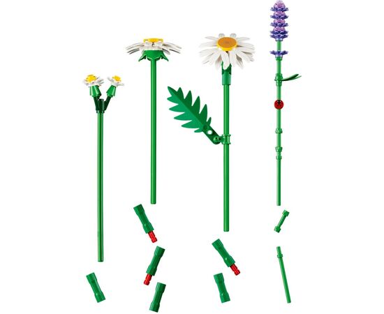Конструктор LEGO Botanicals Ромашки (11508), изображение 6