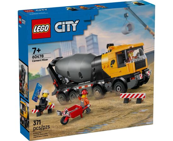 Конструктор LEGO City Бетонозмішувач (60478)