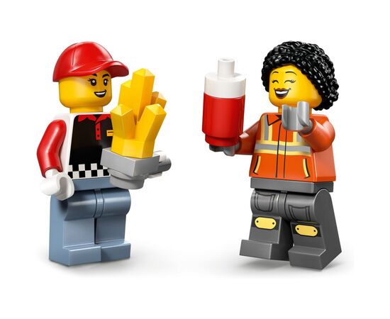 Конструктор LEGO City Грузовик с картофелем фри (60488), изображение 4