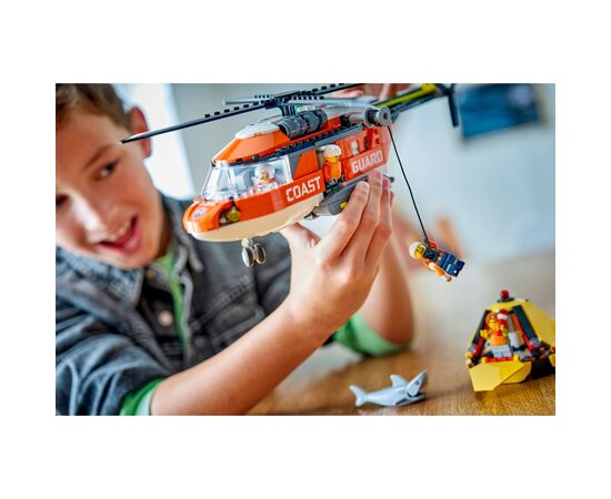 Конструктор LEGO City Гелікоптер берегової охорони (60503-), зображення 10
